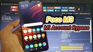 Poco M3 Bypass Mi Account Disabled Mi Cloud One Click By Unlocktool