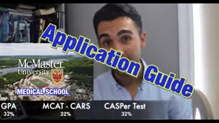 How to get ACCEPTED to McMaster Medical School - UNOFFICIAL STUDENT GUIDE 2019/20