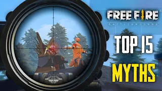 Top 15 Mythbusters in FREEFIRE Battleground | FREEFIRE Myths #231