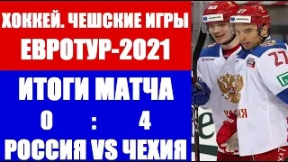 ХОККЕЙ: Евротур 20/21 Чешские игры. Матч Россия-Чехия 1:4. Итоги матча