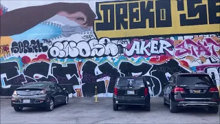 LA Graffiti - HOPES & SHIE - Putting In Work - DTLA / Backstreets - Graffiti Bombers - NOV 2021