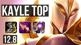 KAYLE vs TRYNDA (TOP) | 12 solo kills, 1.2M mastery, Godlike | BR Diamond | 12.8