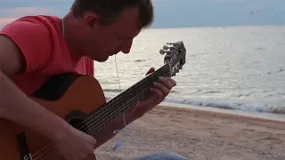 "Shore 2" Fingerstyle guitar 🎸 Filippov : Easy tabs sheet