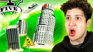 EL TSUNAMI TÓXICO de GTA 5! ☢️🧪 (Mods)