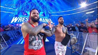 The usos vs Shinshuke Nakamura & Rick Boogs, Wrestlemania 38