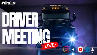 Driver Safety Meeting LIVE - May 3rd