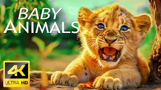 Baby Animals 4K - Collection Lovely Moments Of Baby Animals On Earth With Relaxing Music