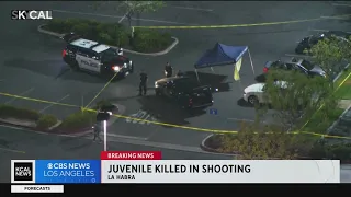 Juvenile killed in La Habra shoting