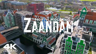 ZAANDAM Amsterdam 🇳🇱 Drone Aerial 4K 2024 | North Holland Netherlands Nederland