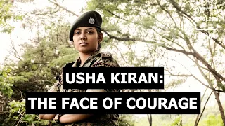 Usha Kiran Became CRPF’s First Woman Officer In Maoist-Hit Bastar | English NEWJ