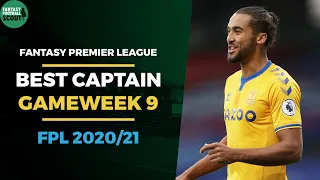 BEST FPL CAPTAIN GAMEWEEK 9? | FANTASY PREMIER LEAGUE TIPS 2020:21