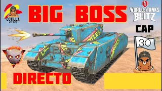 BIG BOSS WoT Blitz 2024 | Modo Big Boss World Of Tanks Blitz en Español | Como jugar modo BIG BOSS