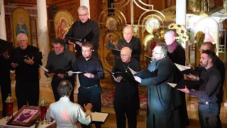 Byzantine Choral Festival 2016 St  Mary's Men's Choir Psalm 104