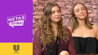 Mia y Nina Rubín compiten para ver quién conoce mejor a Andrea Legarreta | Netas Divinas | Unicable