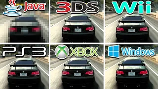 Need for Speed The Run (2011) Java vs 3DS vs Wii vs PS3 vs XBOX 360 vs PC (Which One is Better?)