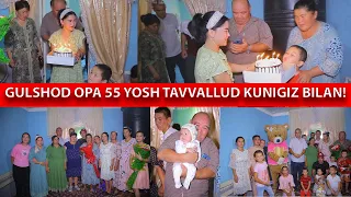 Gulshod Opa 50 yosh tavallud kuningiz bilan!Umringiz uzoq va mazmunli bo'lsin!