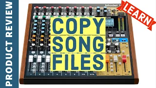 TASCAM Model 12 | Song File Copy to PC Tutorial