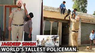 Jagdeep Singh - World's Tallest policeman | Unseen facts in India | UFI | Facts |