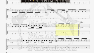 Europe   The Final Countdown BASS GUITAR TAB