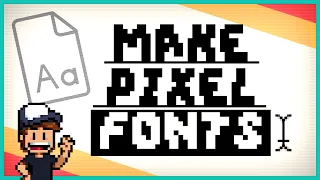 Make a Pixel Art Font - Beginner Tutorial