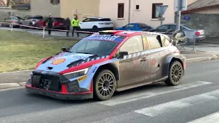 RALLYE MONTE CARLO WRC 2024 victoire de NEUVILLE devant OGIER