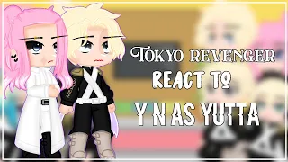 Tokyo revenger react to Y/n as Yuta (as Takemichi's brother) |Gacha Club Reaction Video| Original |