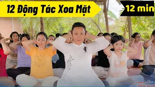 12 Phút Thực Hành 12 Động Tác Xoa Mặt Diện Chẩn cùng cô Đinh Hương Thảo