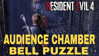 RESIDENT EVIL 4 REMAKE - AUDIENCE CHAMBER BELL  PUZZLE GUIDE