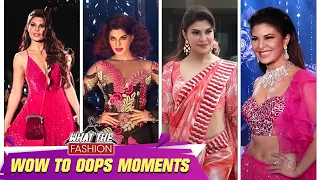 Jacqueline Fernandez Wow To Oops Moments In Public | What The Fashion