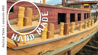 Building the SMALL details of a BIG wooden ship! — Sailing Yabá #65