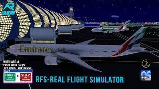 RFS - Real Flight Simulator -Dubai to Thiruvananthapuram||Full Flight||B777|Emirates|FHD||Real Route