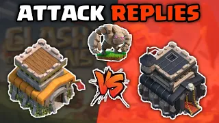 TH8 VS TH9 Attack Replies || TH8 GoHoPe/GoWiPe Attacks