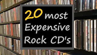 20 Most Expensive Rock CD's that Sold on EBAY last month ⭐ Is there a CD resurgence going on?