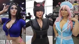 Stan Lee's LA Comic Con 2017 Cosplay Music Video - The Messenger/Immigrant Song Remix