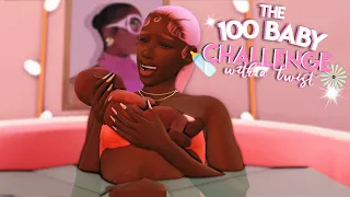 HOME BIRTH!✨ The 100 Baby Challenge with INFANTS!👶🏾🍼 (The Sims 4) #3