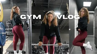 Gym VLOG 🎧 | grwm, glute workout, winter arc struggles