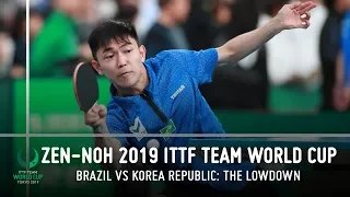 Cisco Japan | Brazil vs Korea Republic | ZEN-NOH 2019 ITTF Team World Cup