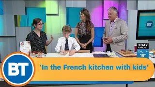 Cooking French food with kids