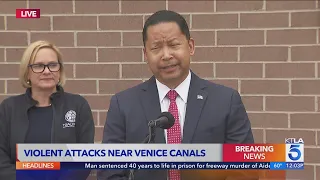 Arrest made in Venice Canal attacks - Full news conference