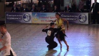 Oleg Chzhen - Alina Ageeva RUS European Champ Latin Youth 1/2 Jive