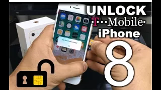 How To Unlock iPhone 8 from T-Mobile to any carrier