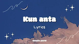 Kun anta -humood lyrics in english/arabic