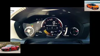 HONDA NSX 581 HP 0-100 km/h & 0-100 mph acceleration 2020