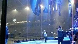AC/DC Soundcheck Valle Hovin 2009 - On stage - and under. (part 1 of 2)