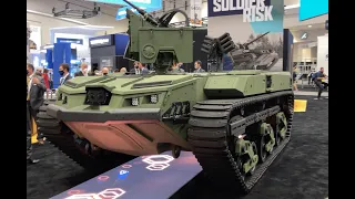 Textron Systems Ripsaw M5 at AUSA 2021