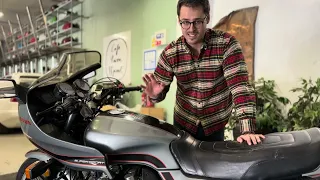 Recibimos en CRSS un PERFECTO ejemplar Honda CBX1000 (38 años parada) que nos envían desde Alemania