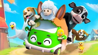 Baby Cars & Farm Animals | Old MacDonald Had A Farm | Nursery Rhyme & Kids Songs | BabyBus