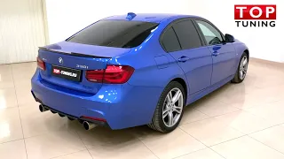 Тюнинг BMW F30 лип-спойлер M-Style (установка)