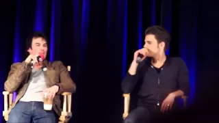 Ian Somerhalder & Paul Wesley - TVD Chicago 2013 - What about each other is annoying?