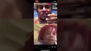 6ix9ine And Trippie Redd Go At It On Instagram Live On Snitching